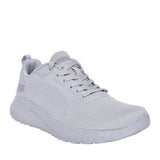 Ladies 117209 Face Off Laced Trainer In Light Grey