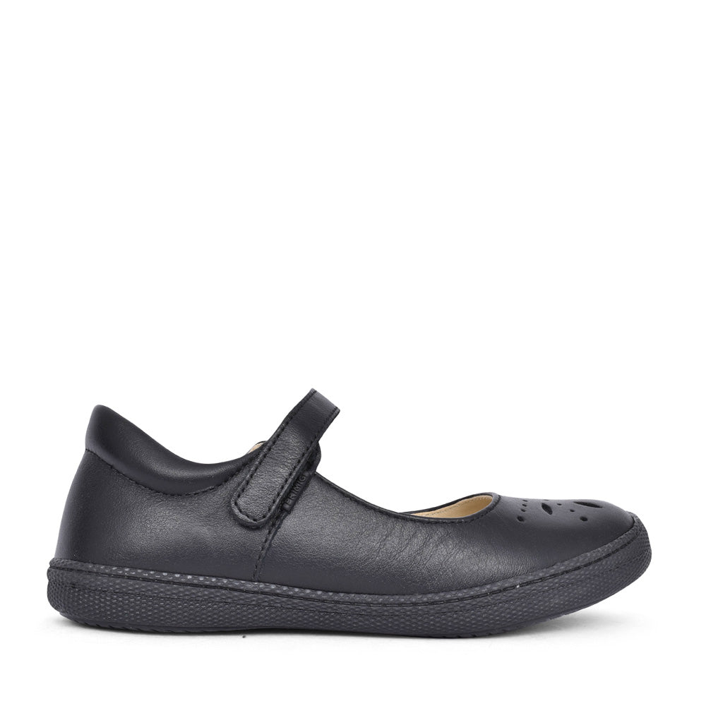 Girl's 2932111 Mary Jane Shoe In Blk Leather