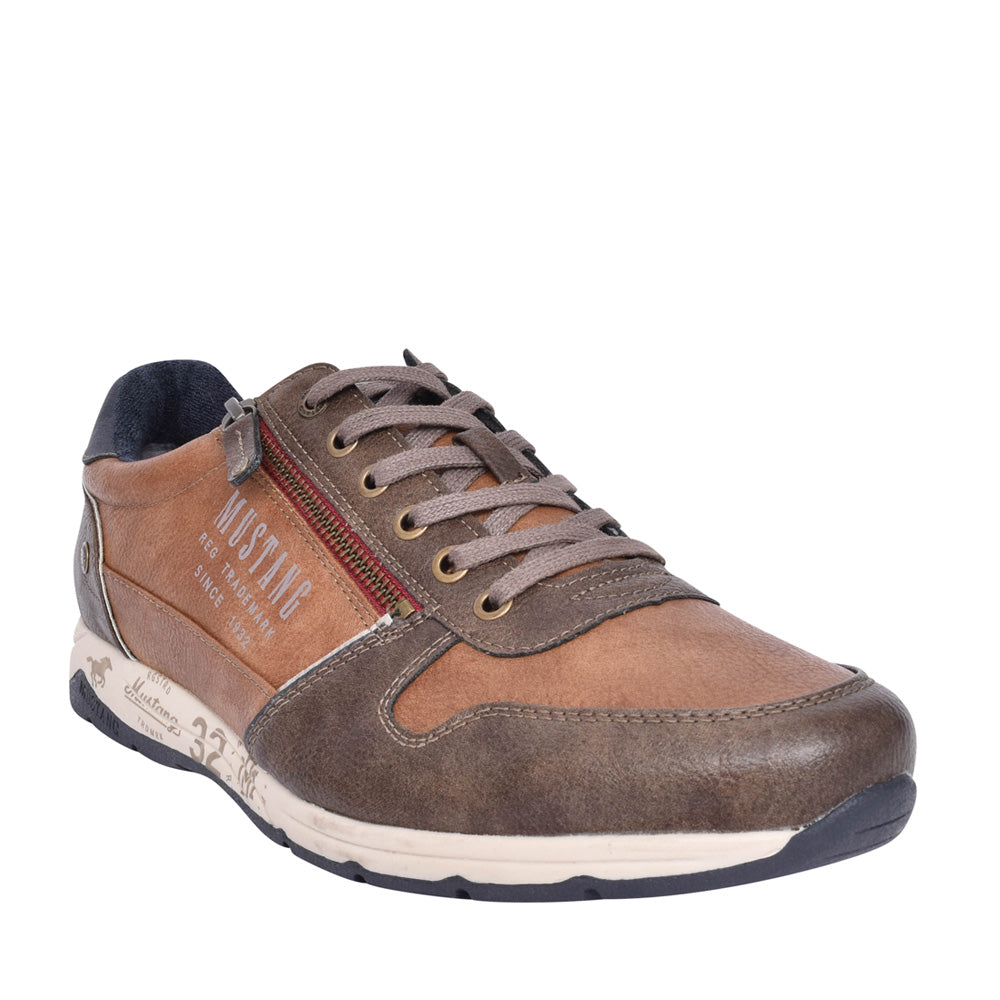 Mens 4106306 Trainer In Tan