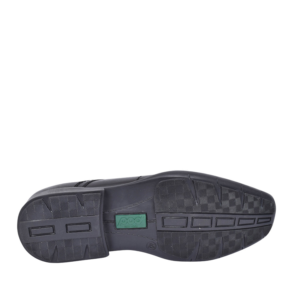 Mens Angus Laced Shoe In Black