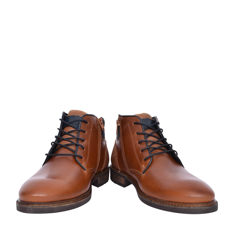 Mens Dark Jedi Laced Ankle Boot In Tan