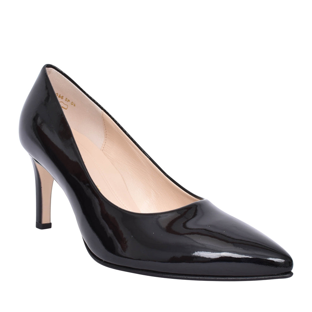 Ladies 91.380 Dane Court Shoe In Blk Patent