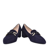Ladies 91.441 Hoolie Slip-on Court Shoe In Navy