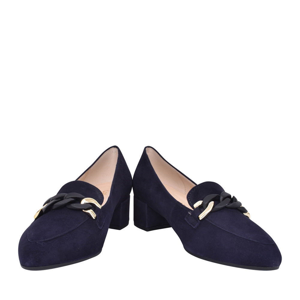 Ladies 91.441 Hoolie Slip-on Court Shoe In Navy