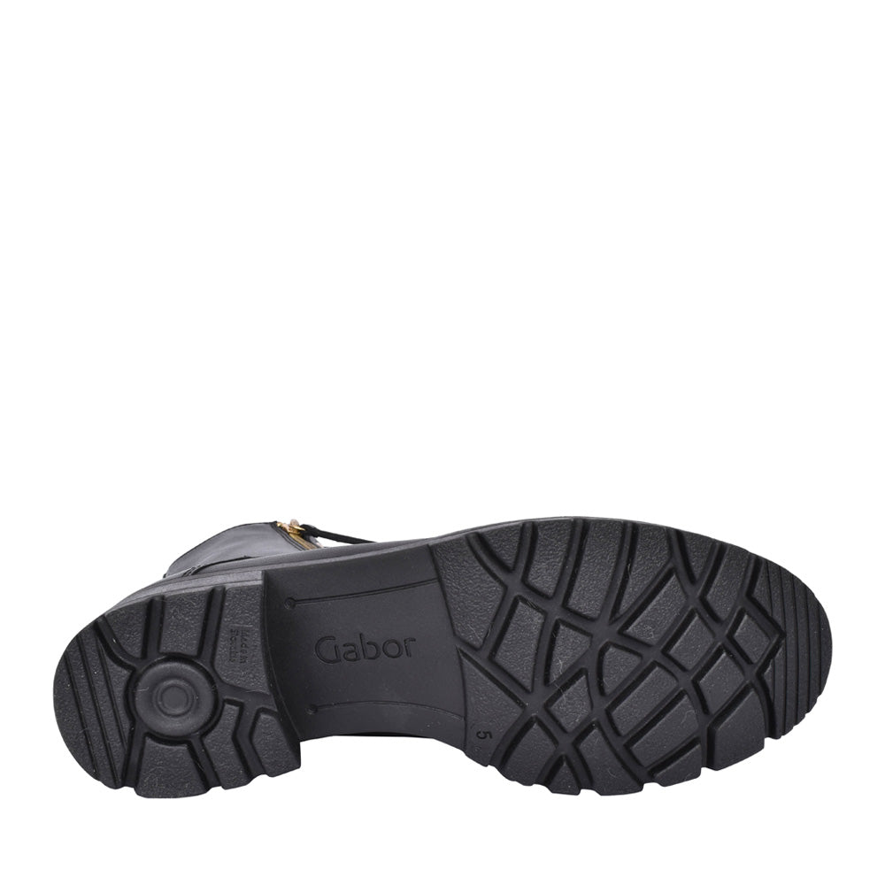 Ladies 92.785 Serve Laced Ankle Boot In Black
