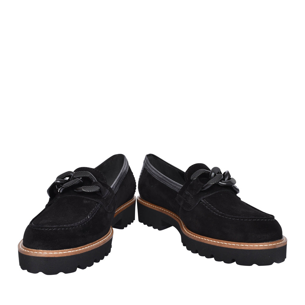 Ladies 95.241 Daisy Chunky Slip On Shoe In Black