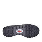 Ladies 96.968 Laced Trainer In Blk Leather