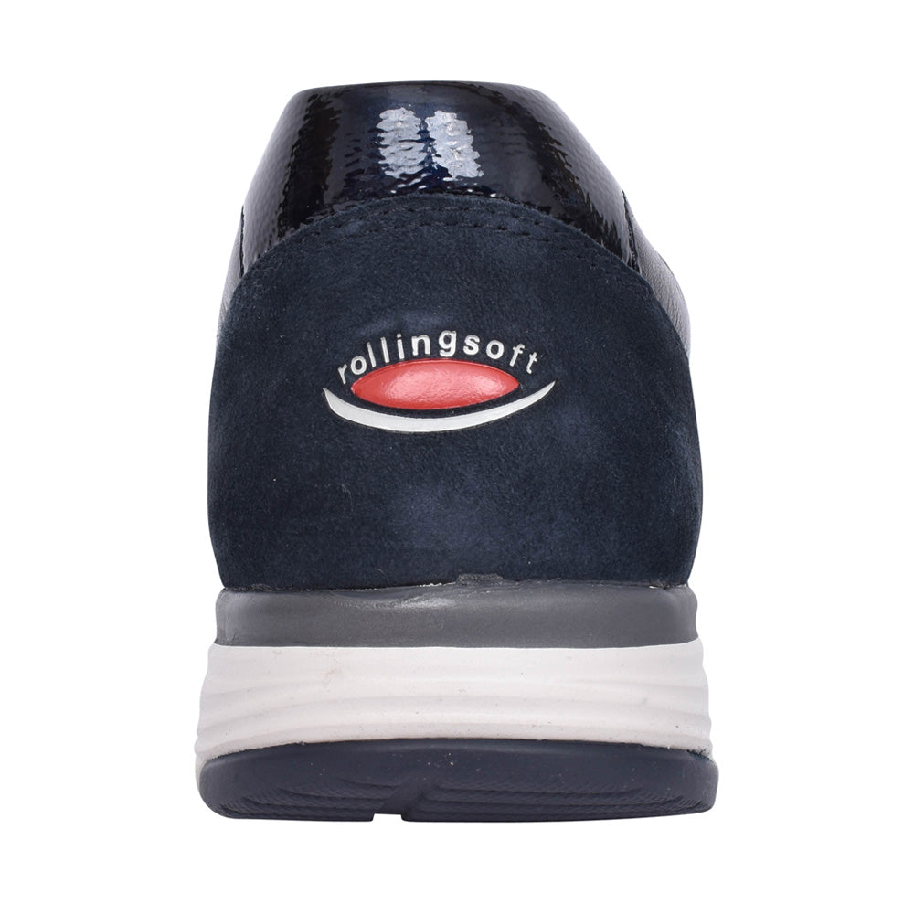 Ladies  Haley 96.978 Laced Trainer In Navy
