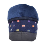 Ladies Mellow Fold Slipper In Navy