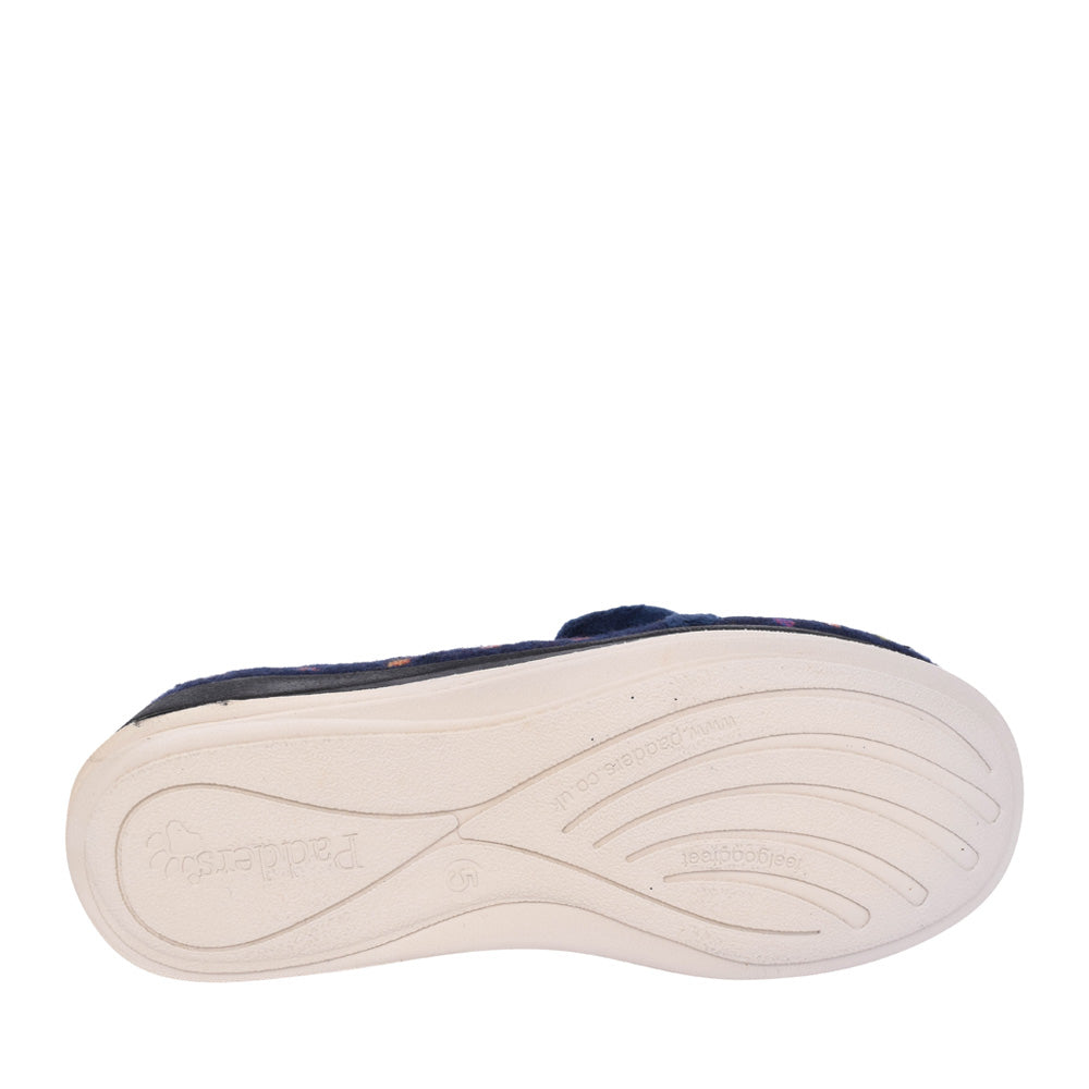 Ladies Lotty Slipper In Navy