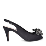 Ladies Flr039 Ankara  Sling-back Heel In Black