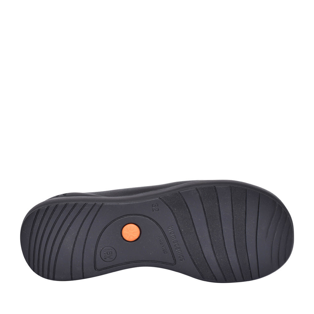 Girls 221280 Mercedes Mary-jane Shoe In Blk Leather