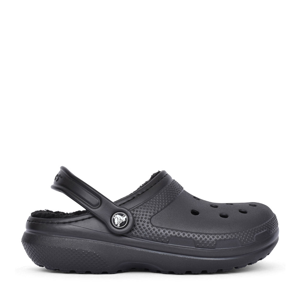 Unisex 203591 Classic Fuzz-lined Clog In Black
