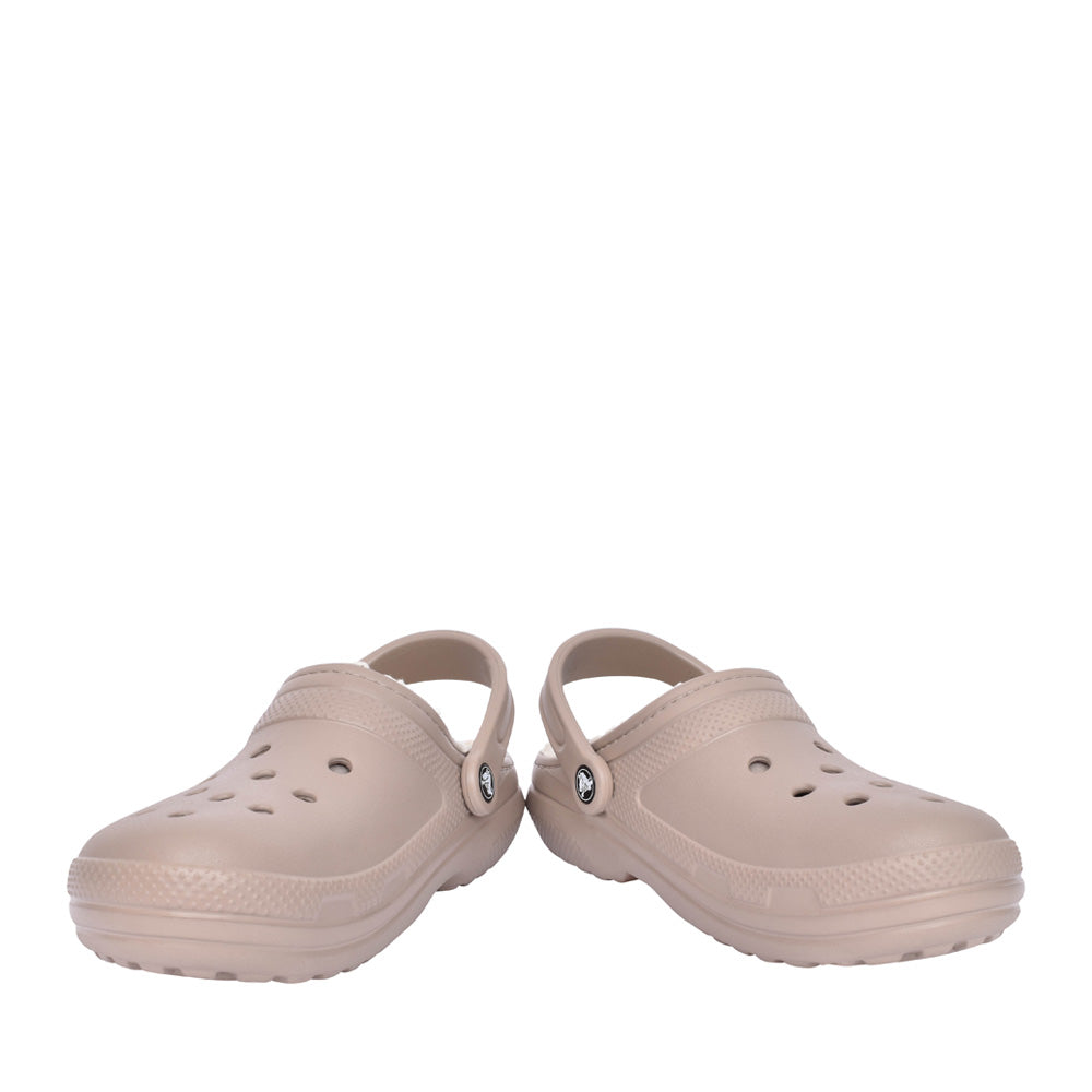 Unisex 203591 Classic Fuzz-lined Clog In Taupe