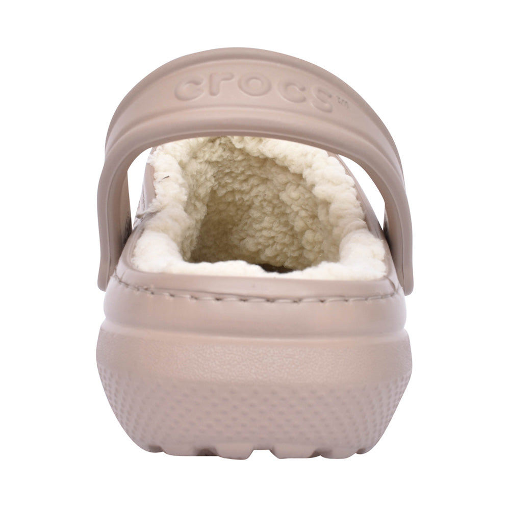 Unisex 203591 Classic Fuzz-lined Clog In Taupe