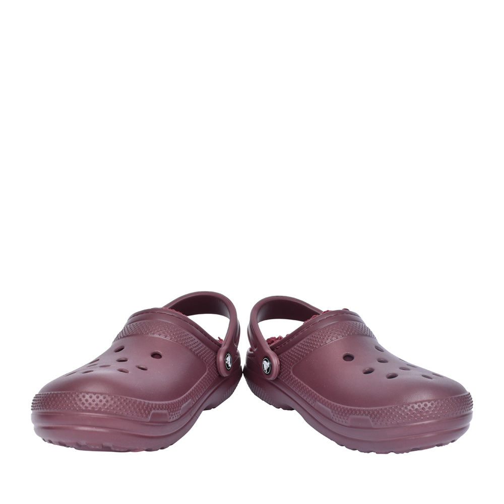 Unisex 203591 Classic Fuzz-lined Clog In Wine