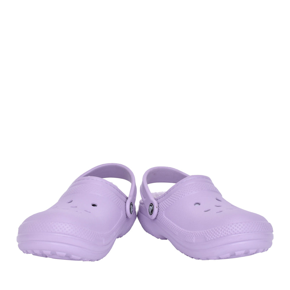 Unisex 203591 Classic Fuzz-lined Clog In Lavender