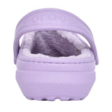 Unisex 203591 Classic Fuzz-lined Clog In Lavender