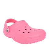 Unisex 203591 Classic Fuzz-lined Clog In Hot Pink