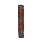 Unisex Galway Slim Fit Leather Country Boot In Walnut