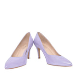 Ladies 6047 Medium Heel Court Shoe In Lavender