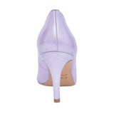 Ladies 6047 Medium Heel Court Shoe In Lavender