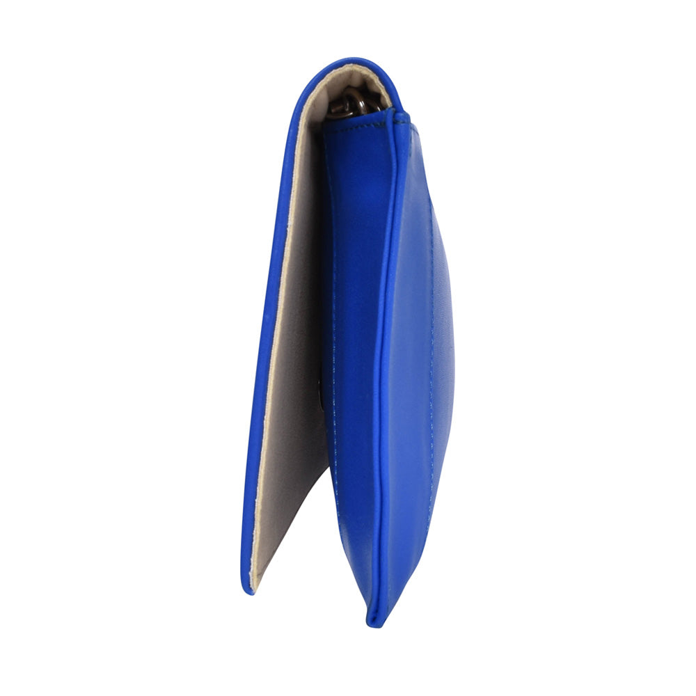 Ladies 002 Clutch Bag In Blue