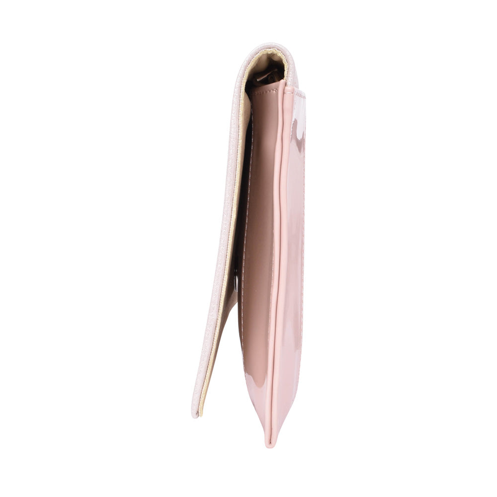 Ladies 0002-p Clutch Bag In Light Pink
