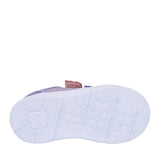 Girls Ath Horn T Purple Interest Velcro Shoe In Kids F Fit