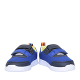 Boys Ath Yell T Blue Combi Velcro Shoe In Kids G Fit
