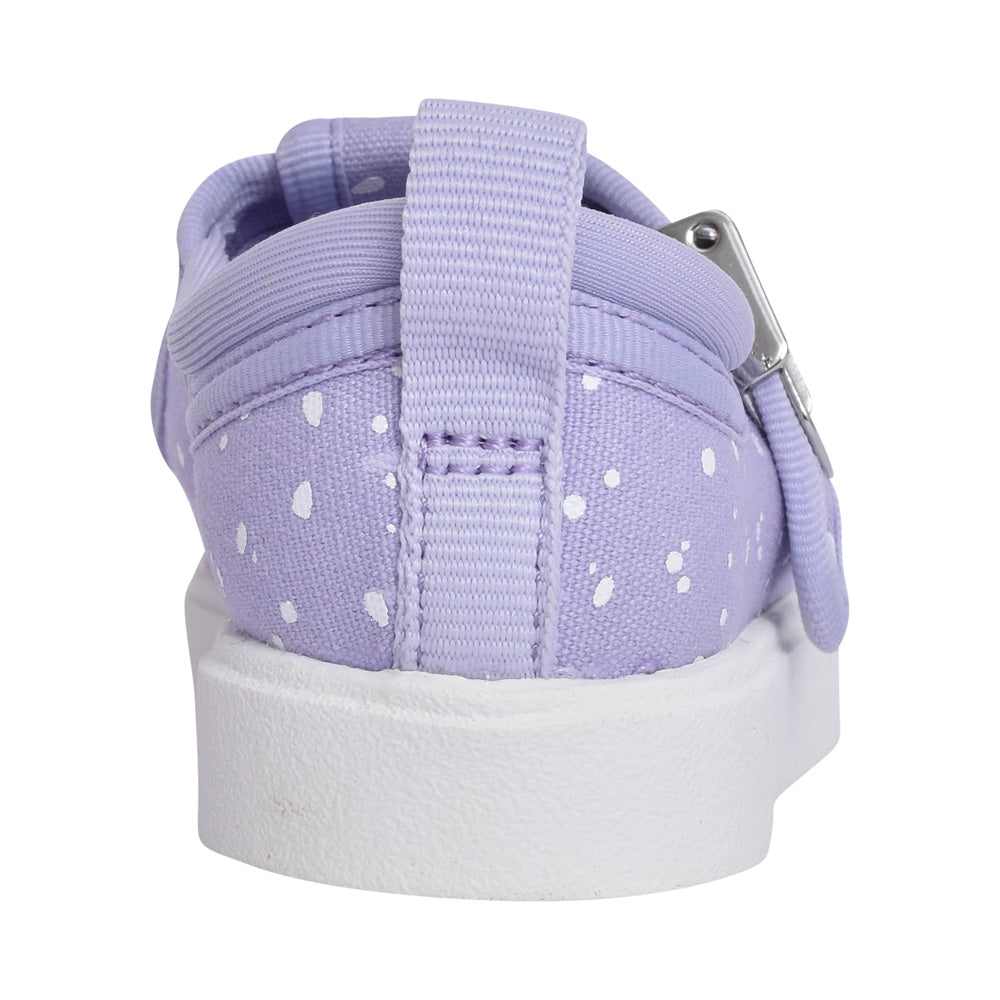 Girls City Dance T Lilac Canvas Shoe In Kids G Fit