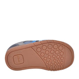 Boys Den Stripe T Blue Combi Velcro Shoe In Kids F Fit