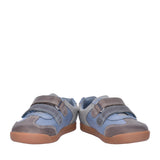 Boys Den Stripe T Blue Combi Velcro Shoe In Kids G Fit