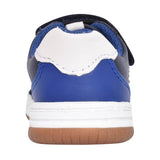 Boys Fawn Family T Navy Combi Velcro Shoe In Kids G Fit