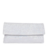 Ladies Polly Clutch Bag In Silver