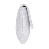 Ladies Polly Clutch Bag In Silver