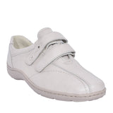 Ladies 496302 Henni Velcro Shoe In Ivory
