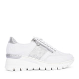 Ladies N8322 Laced Wedge Trainer In White