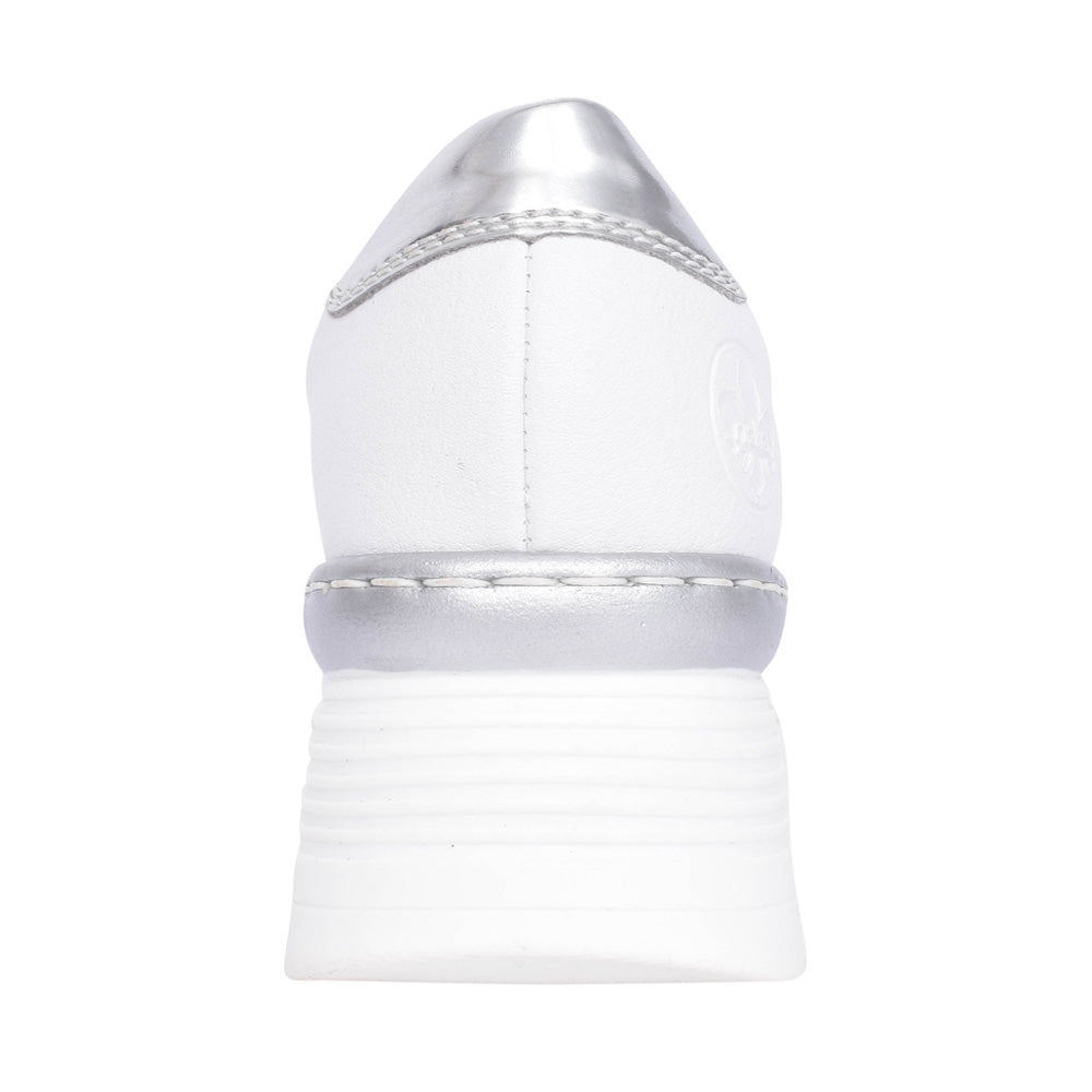 Ladies N8322 Laced Wedge Trainer In White