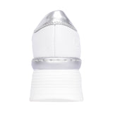 Ladies N8322 Laced Wedge Trainer In White