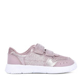 Girls Ath Sonar K Pink Sparkle Trainer In Kids F Fit