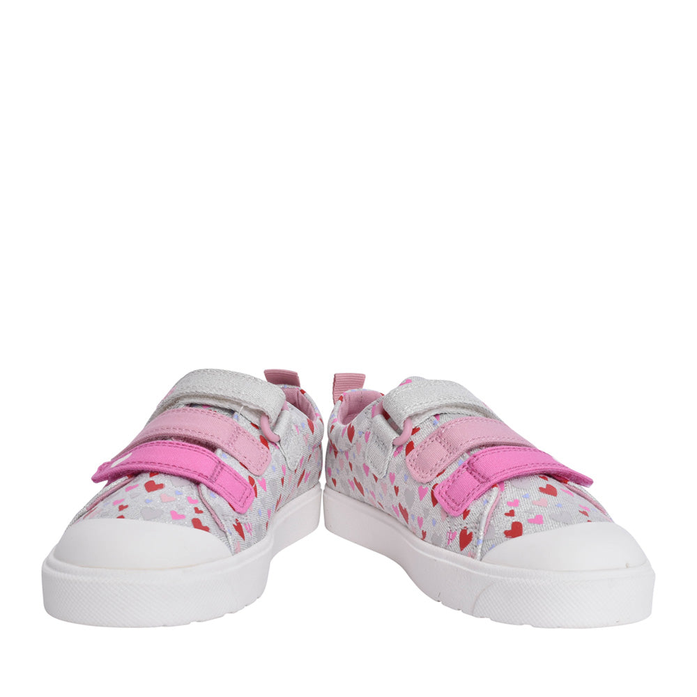 Girls City Vibe Cotton Canvas Shoe In Kids F Fit