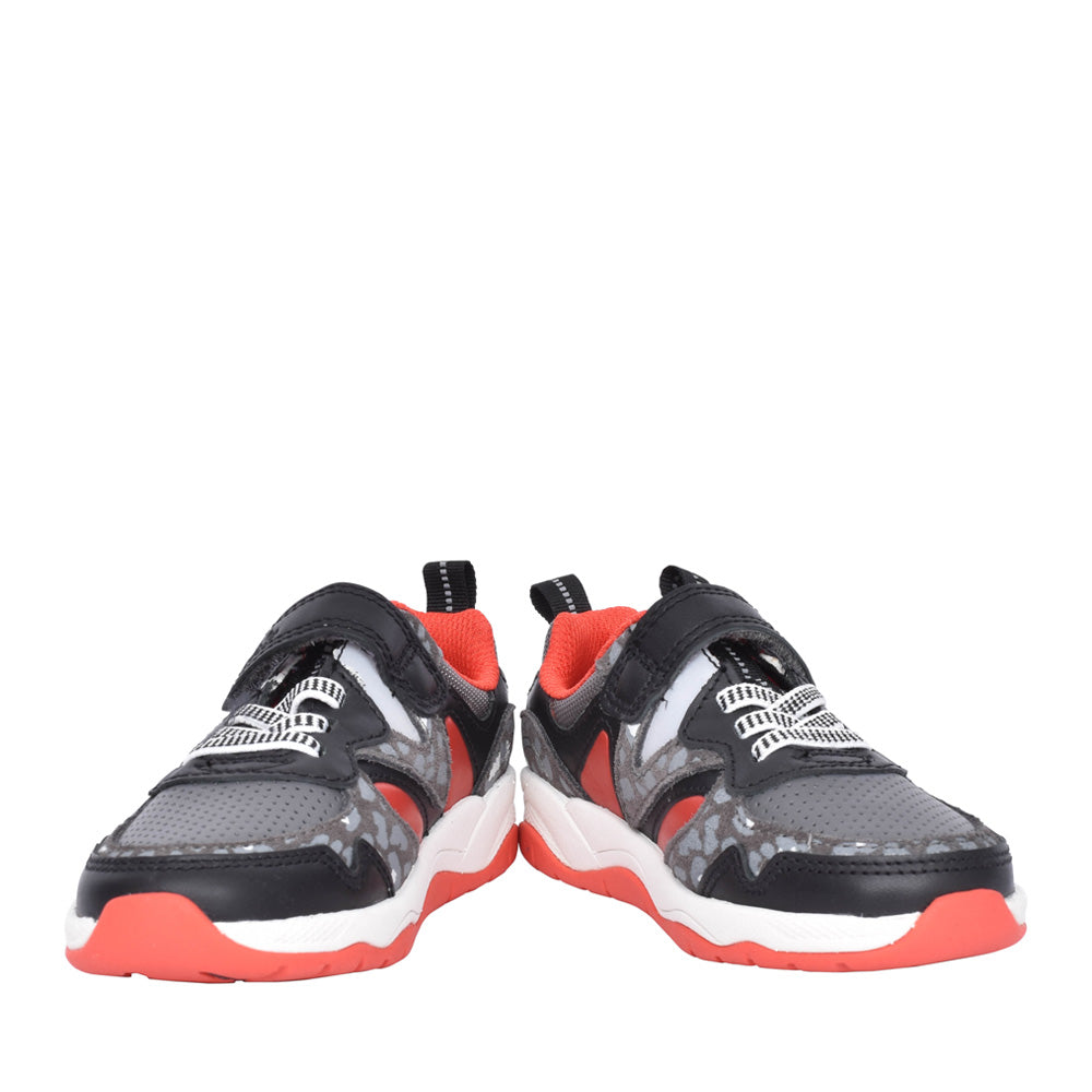Boys Clowder Run Black Combi Trainer In Kids G Fit