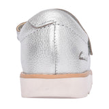 Girls Crown Jane K Metallic Velcro Shoe In Kids F Fit