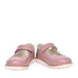 Girls Crown Jane K Dusty Pink Pat Shoe In Kids F Fit