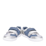 Girls Flash Web K Denim Blue Shoe In Kids F Fit