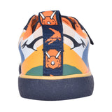 Boys Foxing Play Navy Textile Trainer In Kids F Fit
