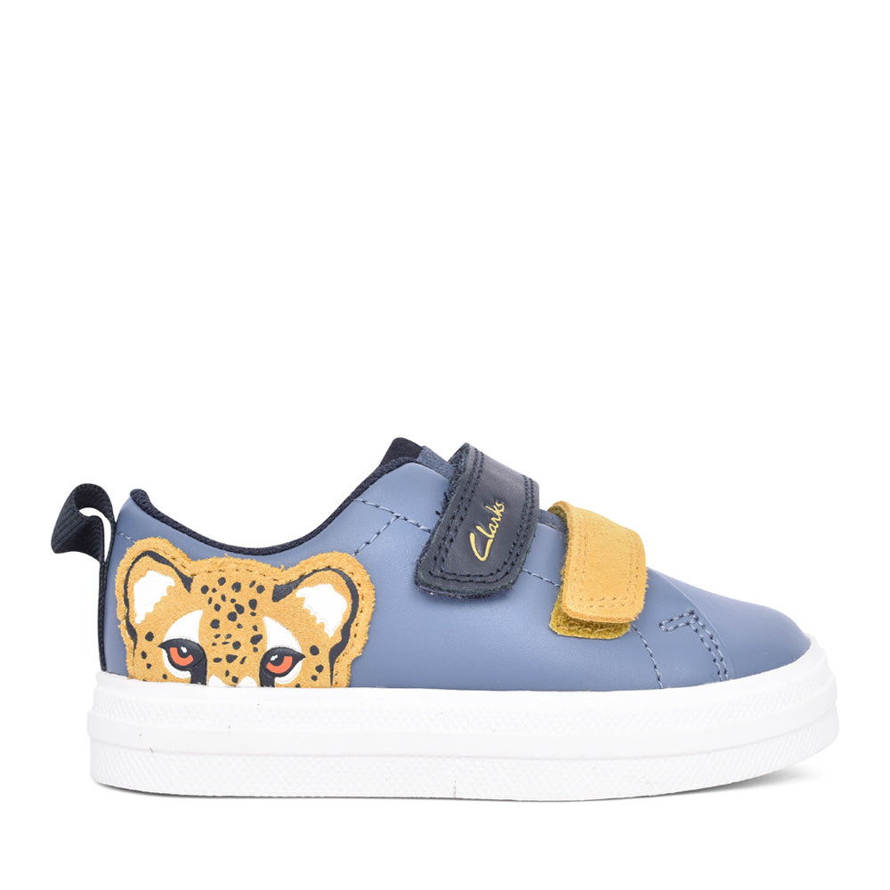 Nova Cheat K Denim Blue Leather Shoe G Fit