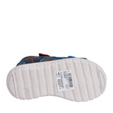 Boys Roam Plane K Navy Leather Sandal In Kids G Fit