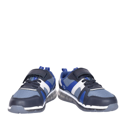 Boys Spark Flash K Blue Combi Trainer In Kids G Fit